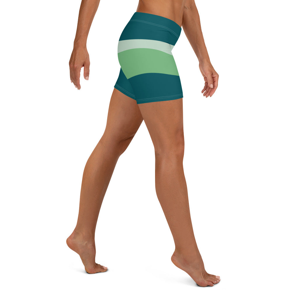 All Over Print Shorts - Lightweight Polyester-Spandex Blend with Elastic Waistband and Drawstring - Comfortable Athletic Fit with Moisture-Wicking Fabric - Perfect for Workouts, Beach Days and Casual Summer Style - wee b00gie store