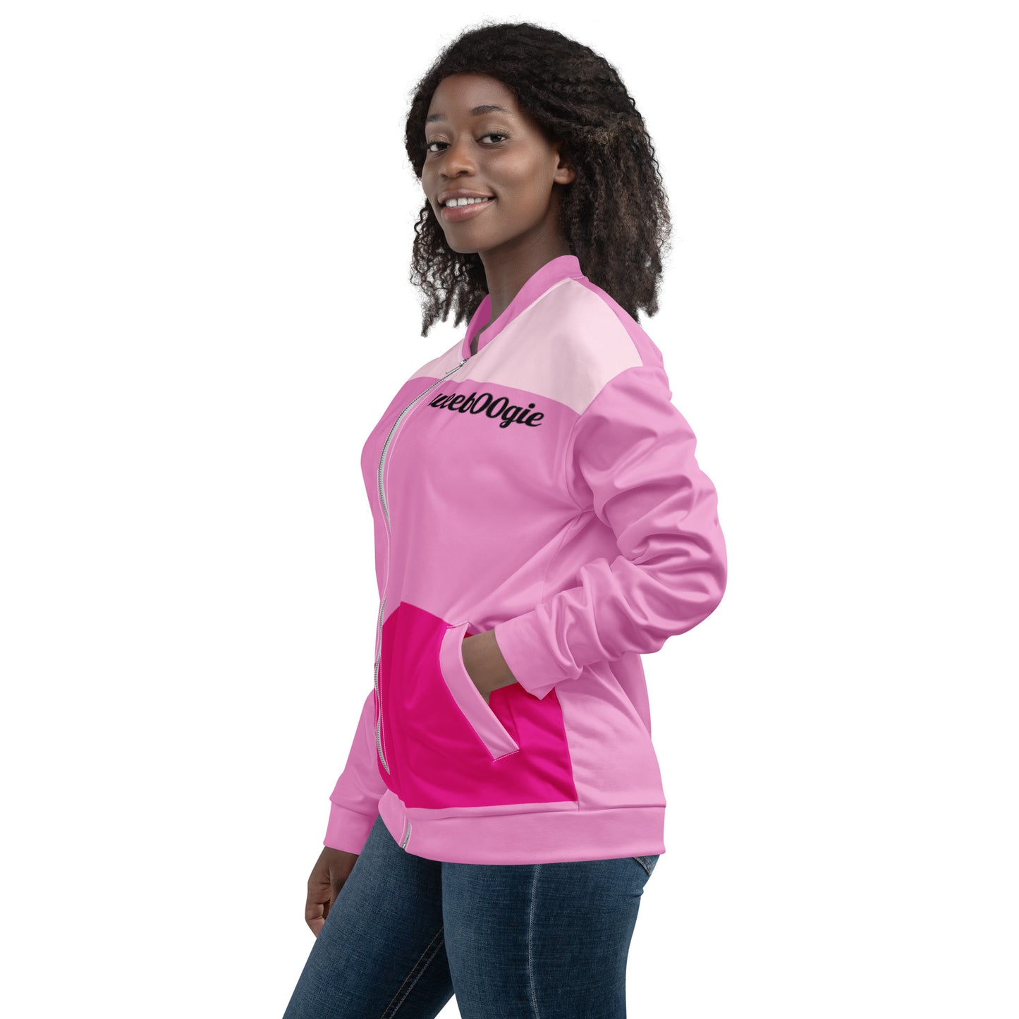 Raving Hens wee b00gie Hen Party Bachelorette Unisex Bomber Jacket