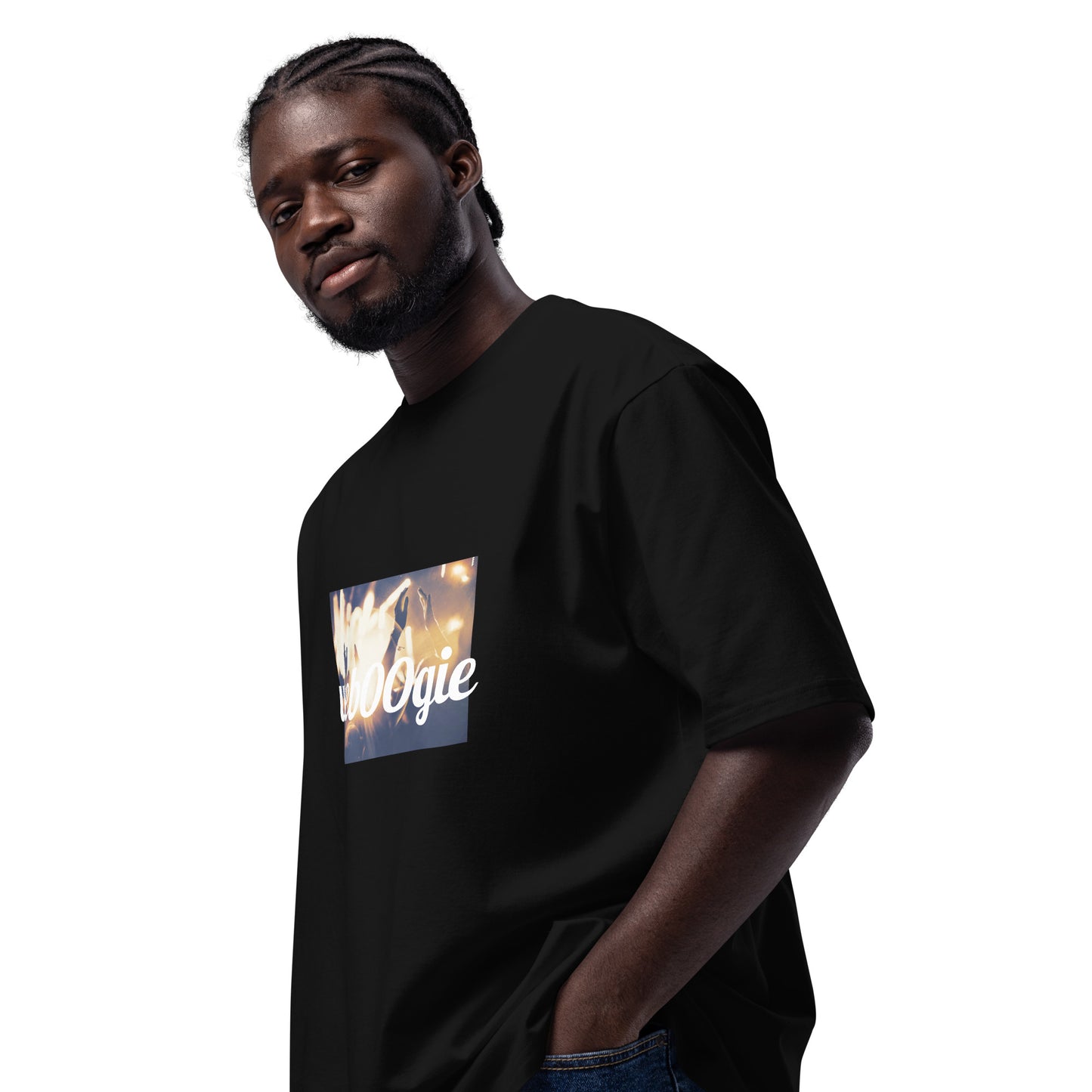 wee b00gie Oversized Heavyweight T-Shirt - 100% Premium Carded Cotton with Taped Neck and Shoulders - Oversized Fit with Drop Shoulders and Ribbed Collar - Perfect for Streetwear Style, Casual Layering and Dance Enthusiasts - wee b00gie store