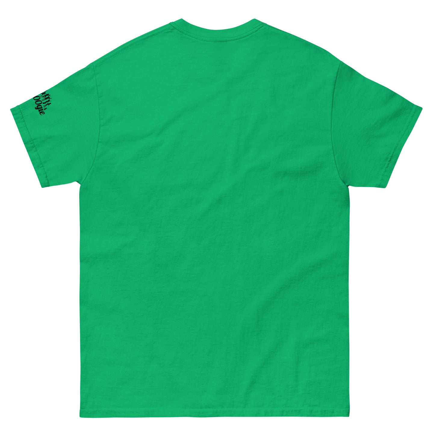 Green B00ger Unisex Classic Tee - 100% Cotton with Taped Neck and Double Seams - Structured Fit with Tubular Fabric - Perfect for St. Patrick's Day Celebrations and Humorous Irish-Themed Occasions - wee b00gie store