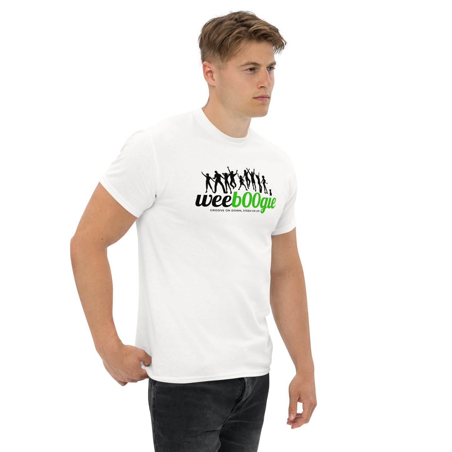 wee b00gie unisex classic tee - 100% Cotton with Taped Neck and Shoulders - Structured Fit with Tubular Fabric - Perfect for Layered Streetwear Outfits and Everyday Style - wee b00gie store