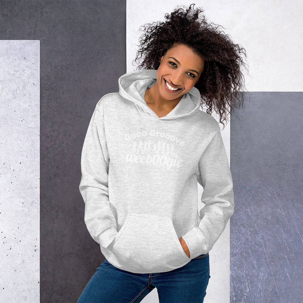 Gooo Grooove Unisex Hoodie - 50% Cotton/50% Polyester, Double-Lined Hood, Front Pouch Pocket - Irish Green - Perfect for Dance Challenges and Casual Streetwear - wee b00gie store