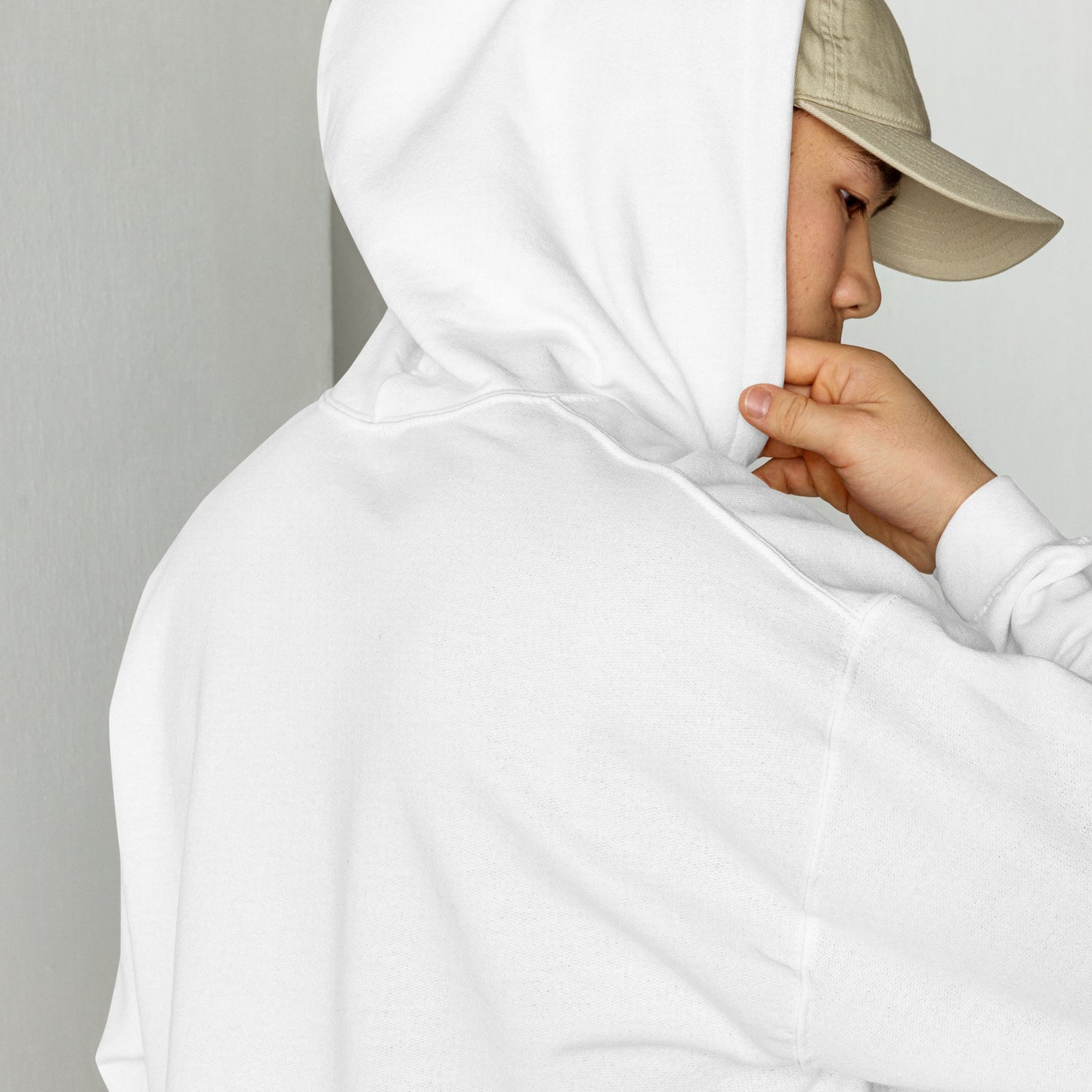 Gooo Grooove Unisex Hoodie - 50% Cotton/50% Polyester, Double-Lined Hood, Front Pouch Pocket - Ash Gray - Perfect for Dance Challenges and Casual Streetwear - wee b00gie store