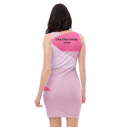 Cha Cha Chicks Bridal Hen Do Bachelorette Party Fitted Bodycon Dress