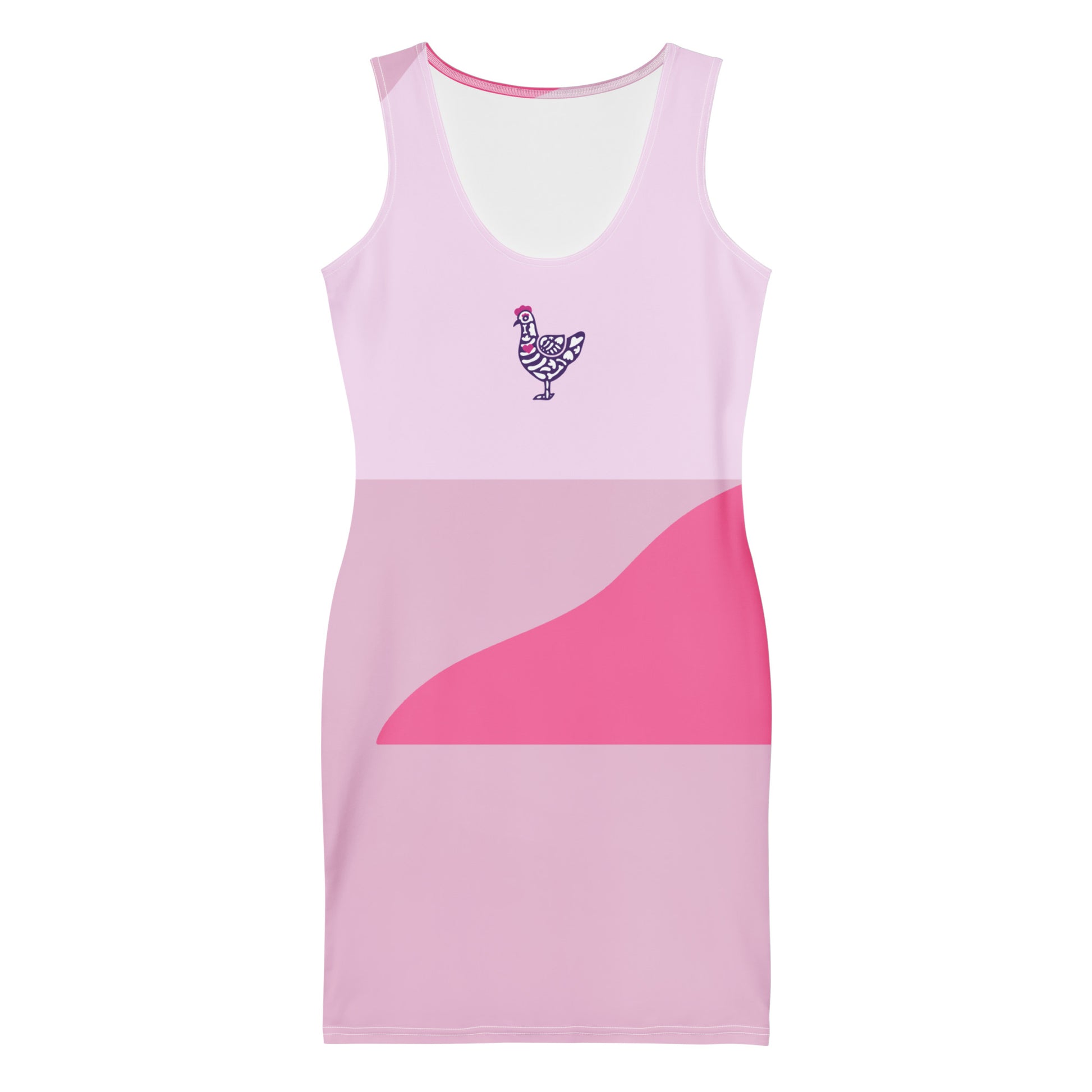 Hens Rock Bridal wee b00gie Fitted Bodycon Dress.