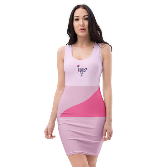 Cha Cha Chicks Bridal Hen Do Bachelorette Party Fitted Bodycon Dress
