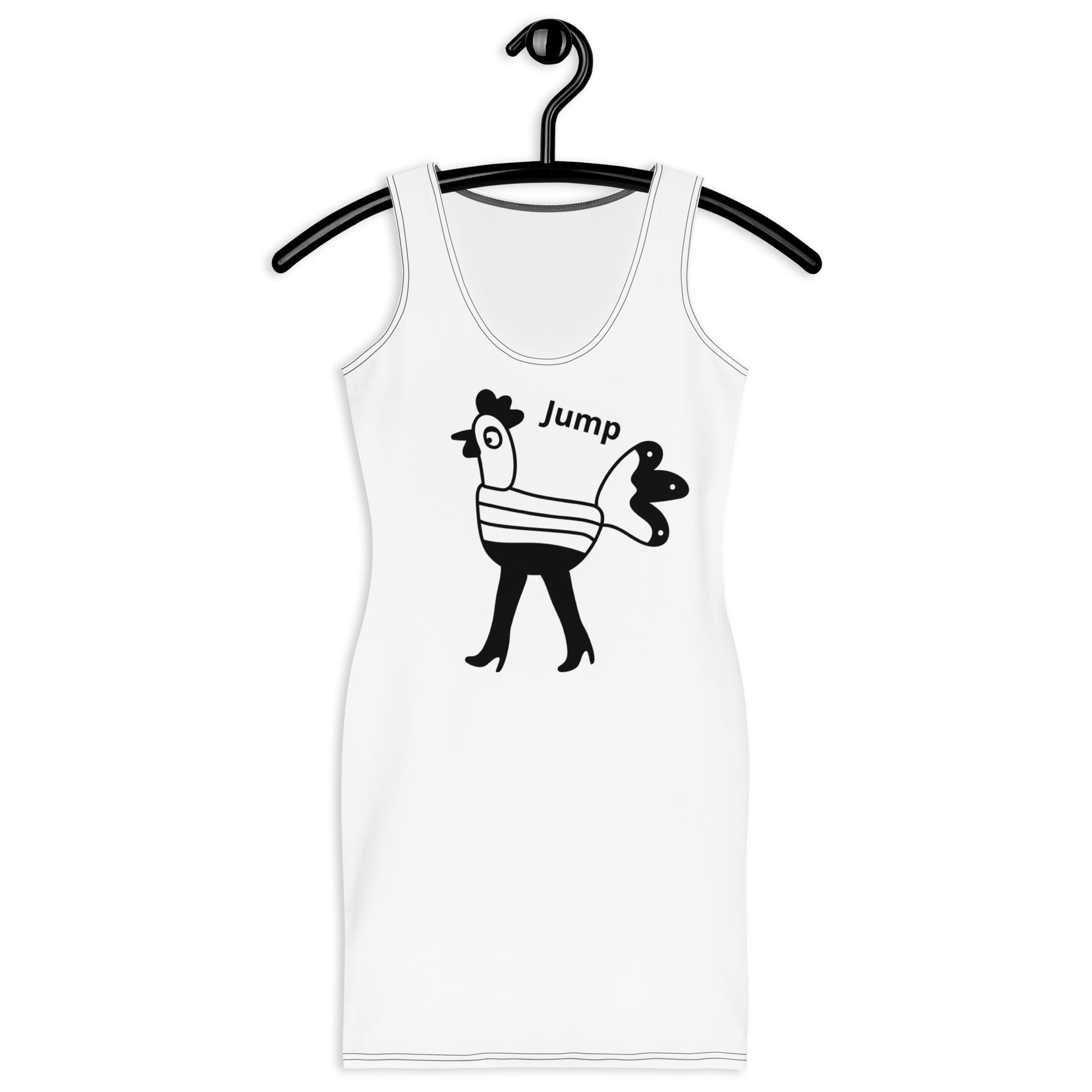 Jump (for my Love - Pointer Sisters) Hen Party Fitted Bodycon Dress Bridal