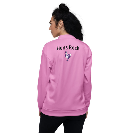 Hens Rock wee b00gie Hen Party Bachelorette Unisex Bomber Jacket