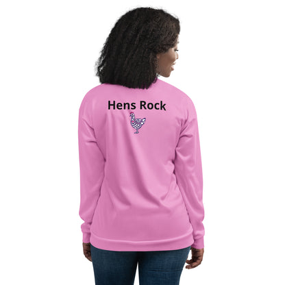 Hens Rock wee b00gie Hen Party Bachelorette Unisex Bomber Jacket