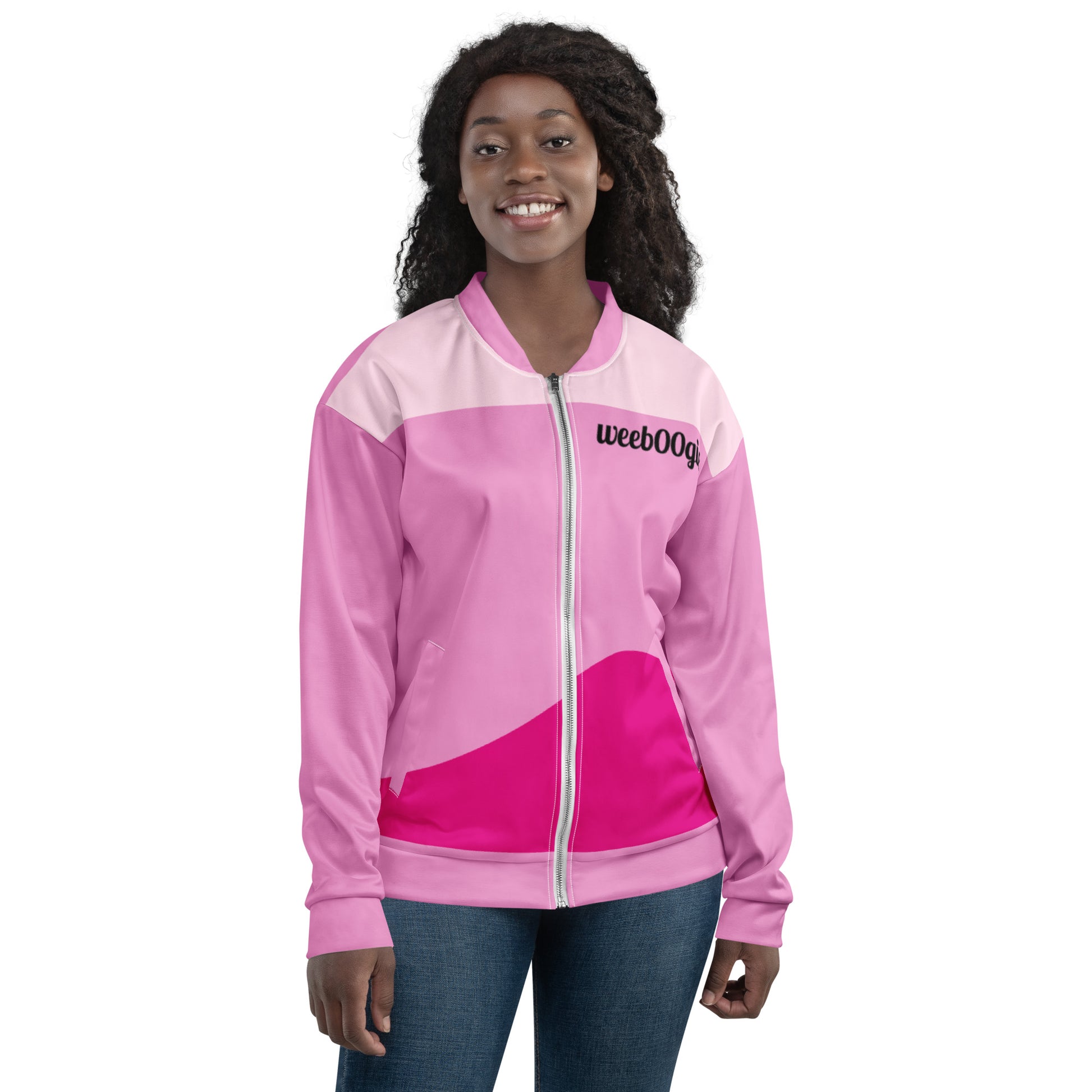Raving Hens wee b00gie Hen Party Bachelorette Unisex Bomber Jacket