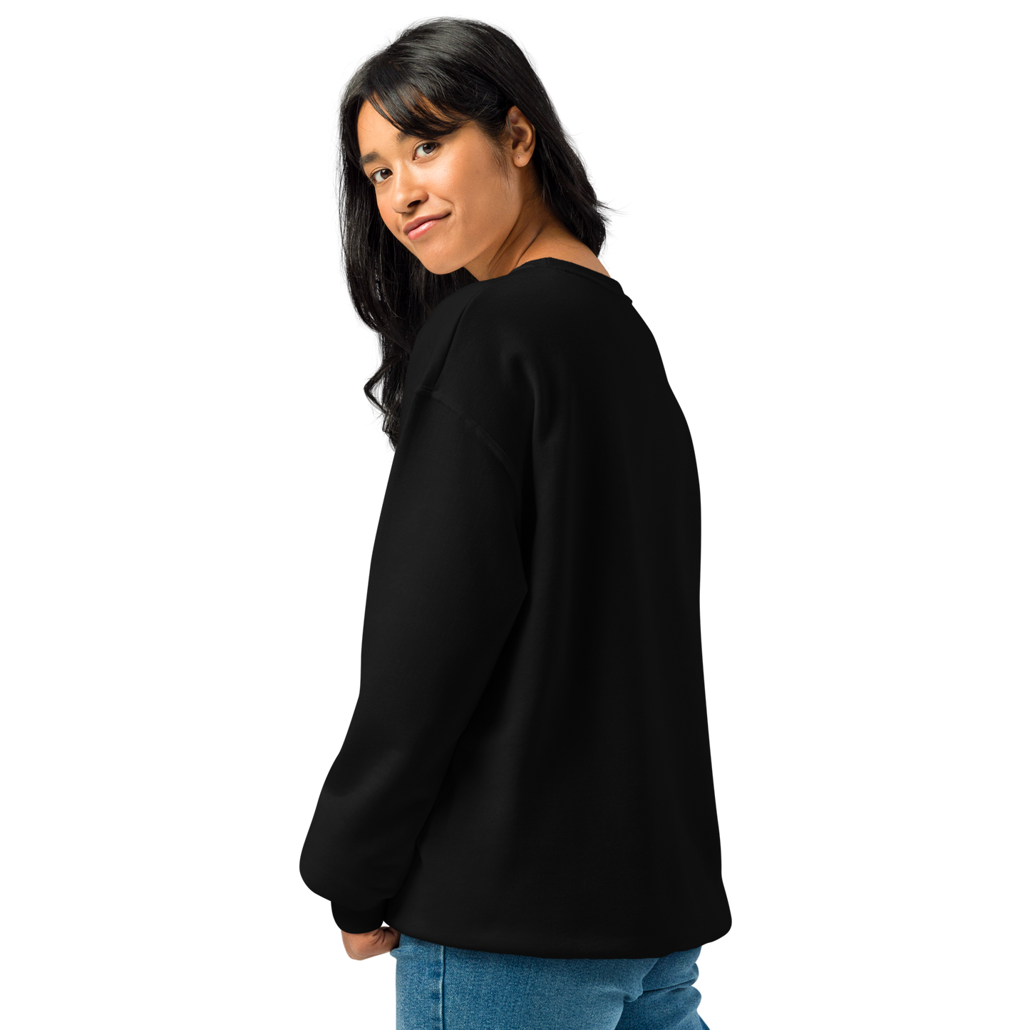 Rhythm Rebel Crew Neck Sweatshirt - Pill-Resistant NuBlend Fleece with Double-Needle Stitched Collar and Cuffs - Relaxed Fit Cotton-Polyester Blend - Perfect for Dance Enthusiasts and Casual Comfort - wee b00gie store