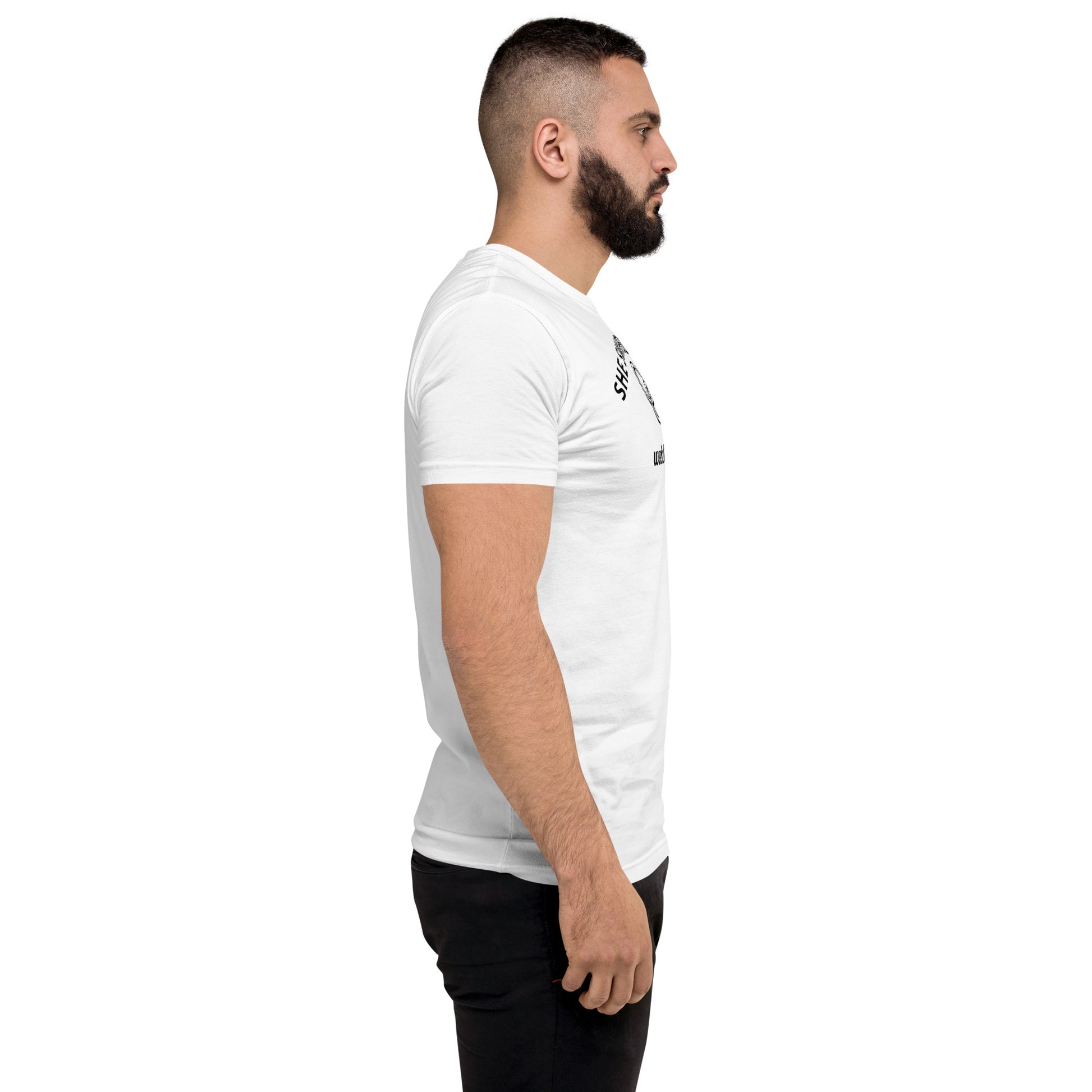Stag Do, Groom, Wedding Party, SHE SWIPED RIGHT Funny Stag T-Shirt, Bachelor Party, Engagement.