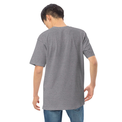 Men's Heavyweight Tee with wee b00gie logo - Premium 100% Ring-Spun Cotton, Durable & Soft - Regular Fit, Structured Design - Perfect for Everyday Casual Wear - wee b00gie store