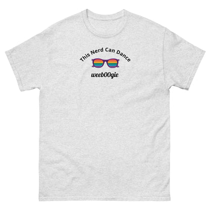 LGBTQIA+ T-Shirt Rainbow Nerd weeb00gie