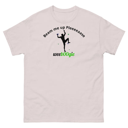 Beam me up Pleeeaase Rock Climbers wee b00gie Unisex Classic Tee