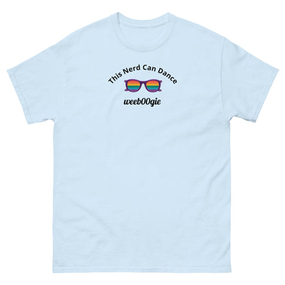 LGBTQIA+ T-Shirt Rainbow Nerd weeb00gie