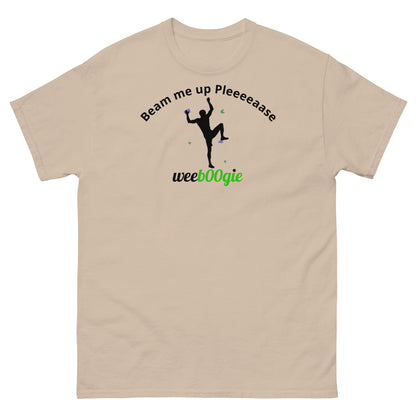 Beam me up Pleeeaase Rock Climbers wee b00gie Unisex Classic Tee