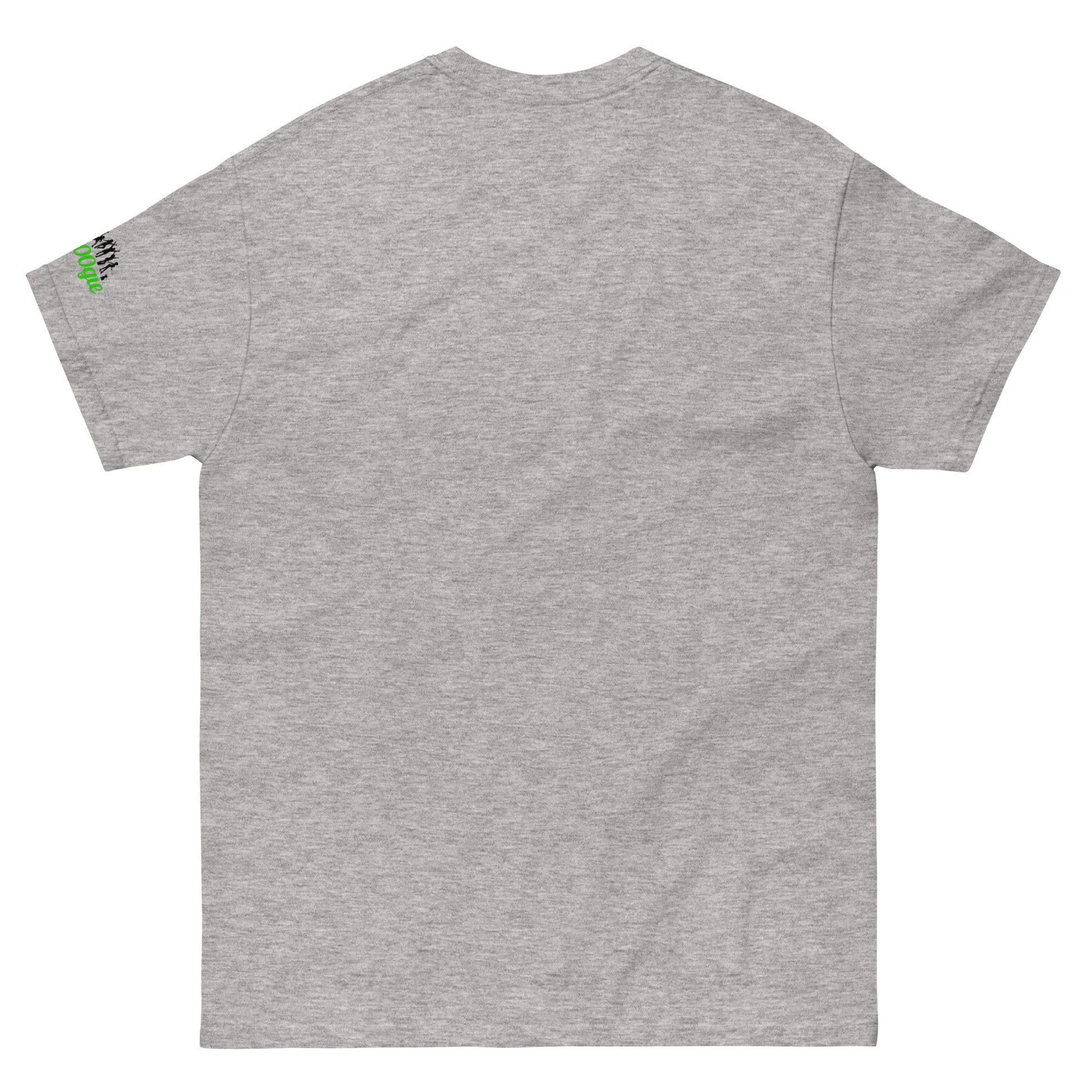 'belay me b00ger' t-shirt with rock climbing graphic.  Mountaineer unisex classic fit.