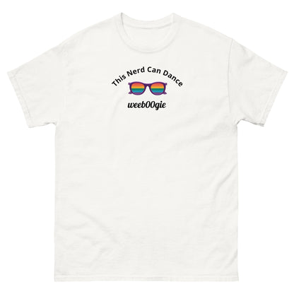 LGBTQIA+ T-Shirt Rainbow Nerd weeb00gie