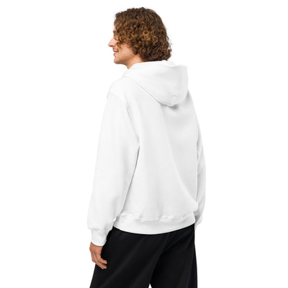 wee b00gie Lavalicious Oversized Unisex Heavyweight Hoodie - 60% Airlume Cotton 40% Polyester Brushed Fleece 10oz - Roomy Oversized Fit with Double-Layered Hood and Front Pocket - Perfect for Lounging, Layering and Lava Dance Vibes - wee b00gie store