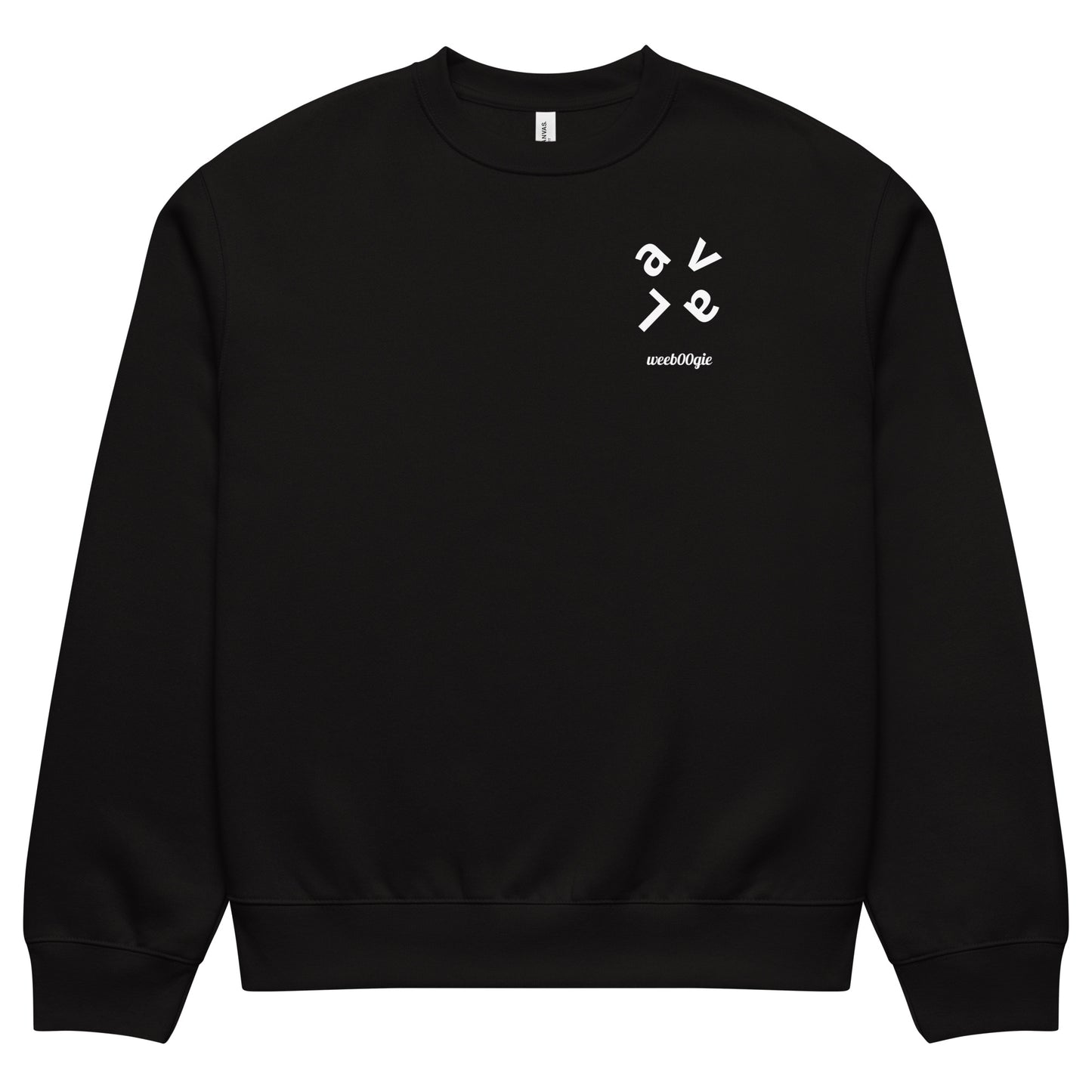 Lava Oversized Heavyweight Unisex Sweatshirt - 60% Airlume Combed Ring-Spun Cotton, 40% Polyester Fleece, 10oz Fabric Weight - Relaxed Oversized Fit with Dropped Sleeves - Perfect for Streetwear Layering and Everyday Comfort - wee b00gie store