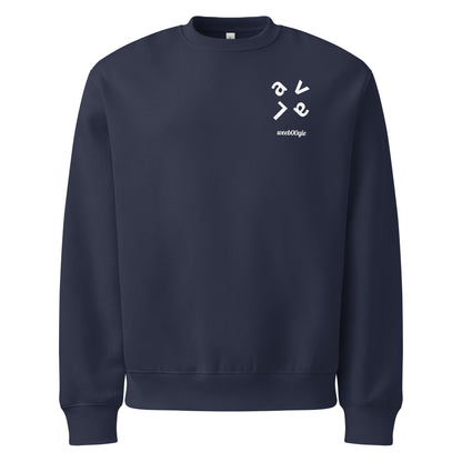 Lava Oversized Heavyweight Unisex Sweatshirt - 60% Airlume Combed Ring-Spun Cotton, 40% Polyester Fleece, 10oz Fabric Weight - Relaxed Oversized Fit with Dropped Sleeves - Perfect for Streetwear Layering and Everyday Comfort - wee b00gie store