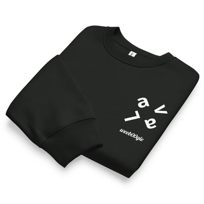 Lava Oversized Heavyweight Unisex Sweatshirt - 60% Airlume Combed Ring-Spun Cotton, 40% Polyester Fleece, 10oz Fabric Weight - Relaxed Oversized Fit with Dropped Sleeves - Perfect for Streetwear Layering and Everyday Comfort - wee b00gie store
