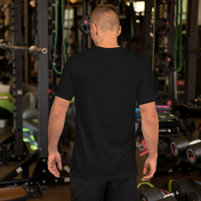 Unisex Staple T-Shirt with 'In Da Club' Design and wee b00gie Logo - 100% Airlume Combed Ring-Spun Cotton with Side-Seamed Construction - Classic Fit with Shoulder-to-Shoulder Taping - Perfect for Music Lovers and Dance Enthusiasts - wee b00gie store