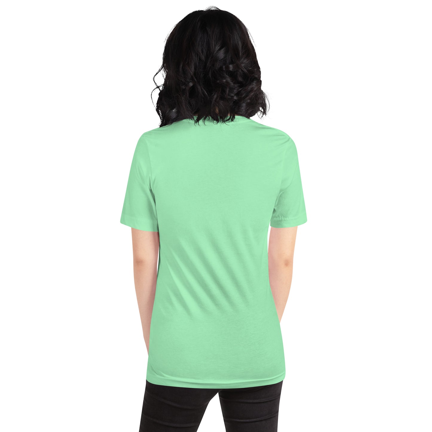 Unisex Staple T-Shirt with 'A Riff Hit Hard' Design and wee b00gie Logo - 100% Airlume Combed Ring-Spun Cotton with Side-Seamed Construction - Classic Fit with Shoulder-to-Shoulder Taping - Perfect for Music Lovers and Dance Enthusiasts - wee b00gie store