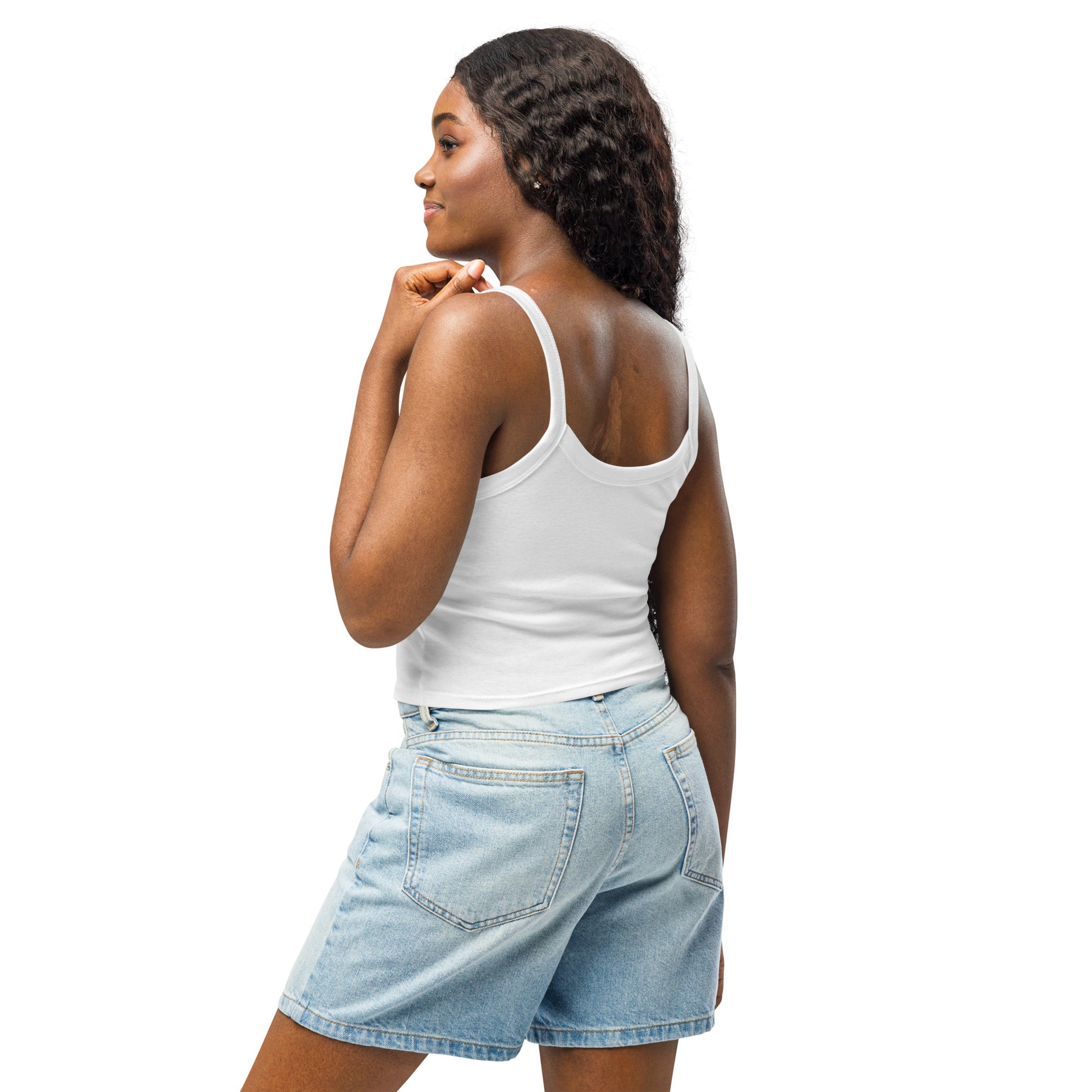 Do I Do I Do I Do I wee b00gie Fun Twist Pun on the Traditional I Do Bridal Tank Top Vest in White Pink and Blue
